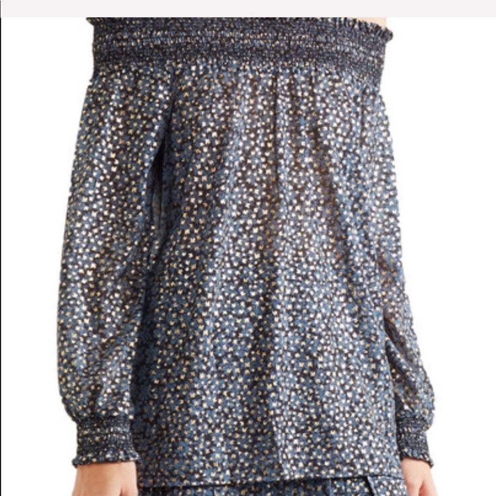 MICHAEL Michael Kors off shoulder blouse top XS